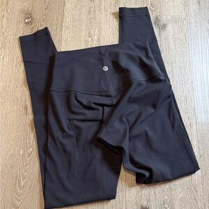 Lululemon high rise align size 4 black